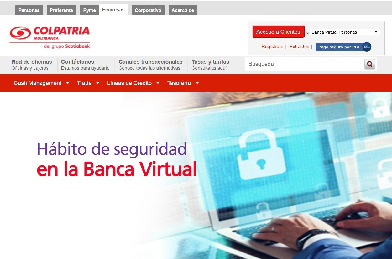 Colpatria Banca Virtual