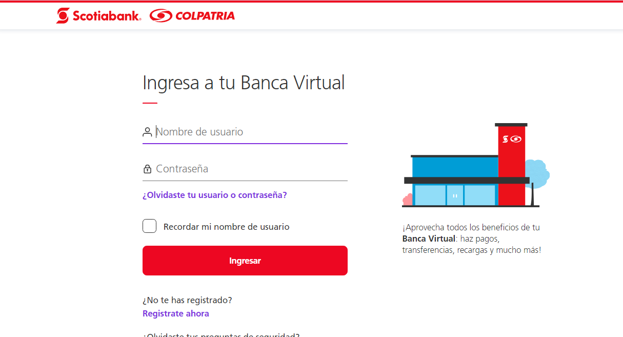 extractos colpatria Banca Virtual