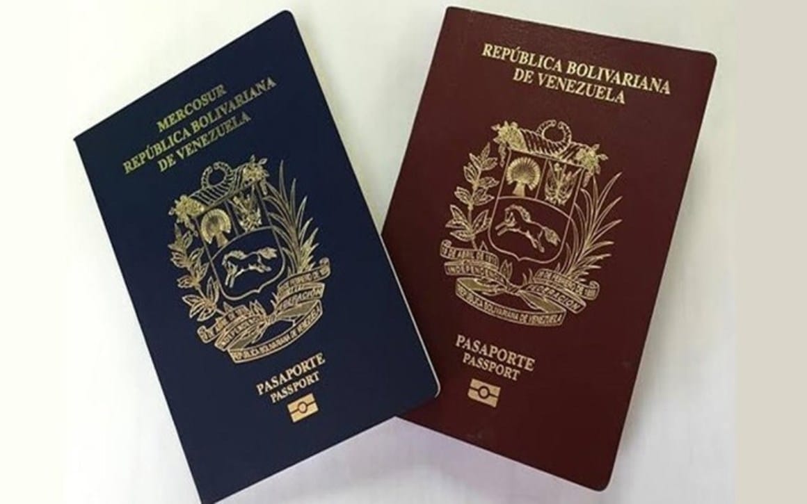 Pasaporte para emigrar de Venezuela