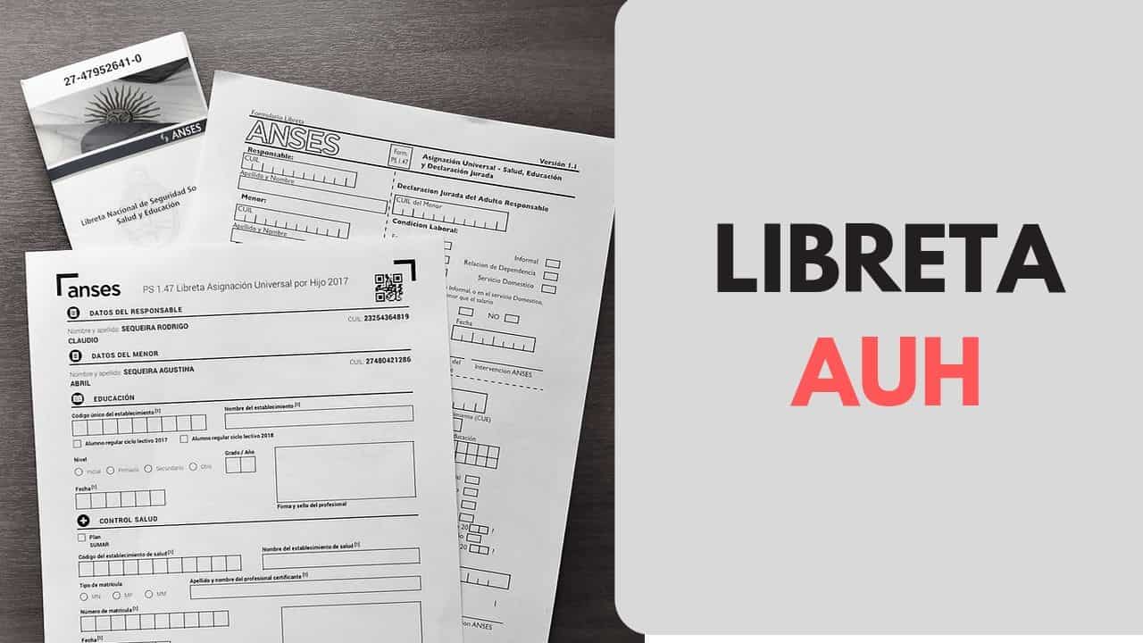 libreta AUH, formulario 1.47