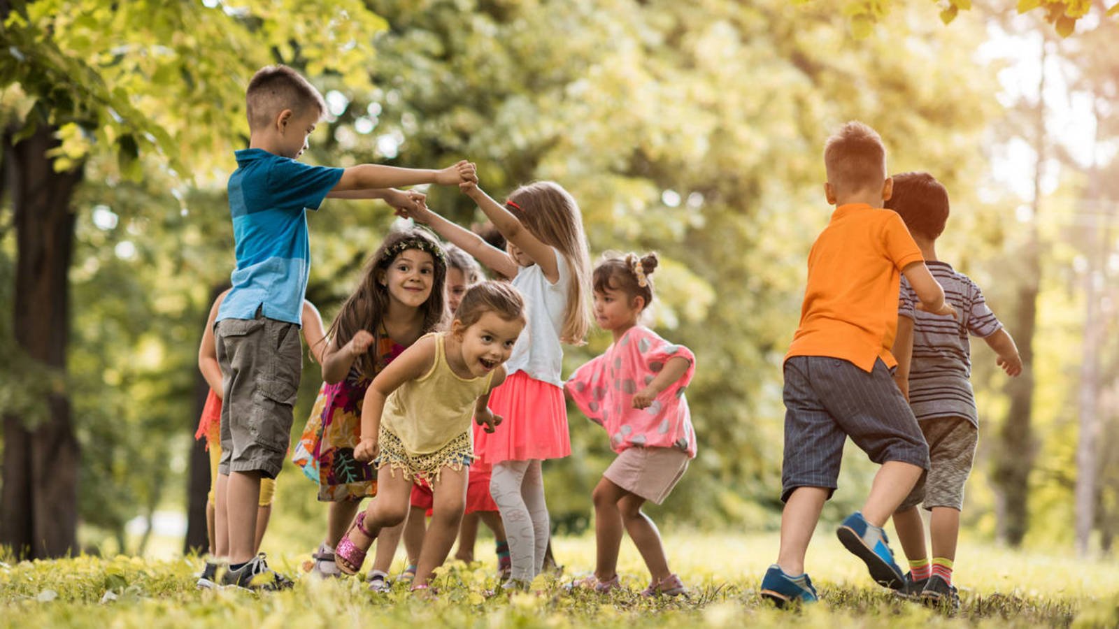 los puntos de los niños