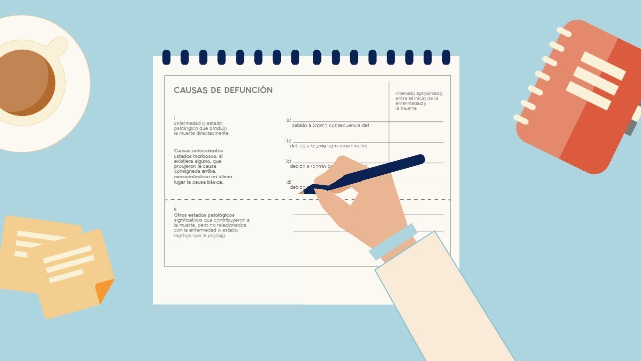 Certificado de defunción