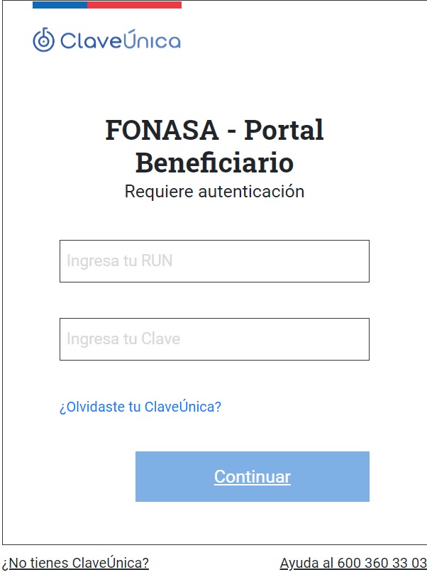 Cómo saber si estoy en Fonasa certificado