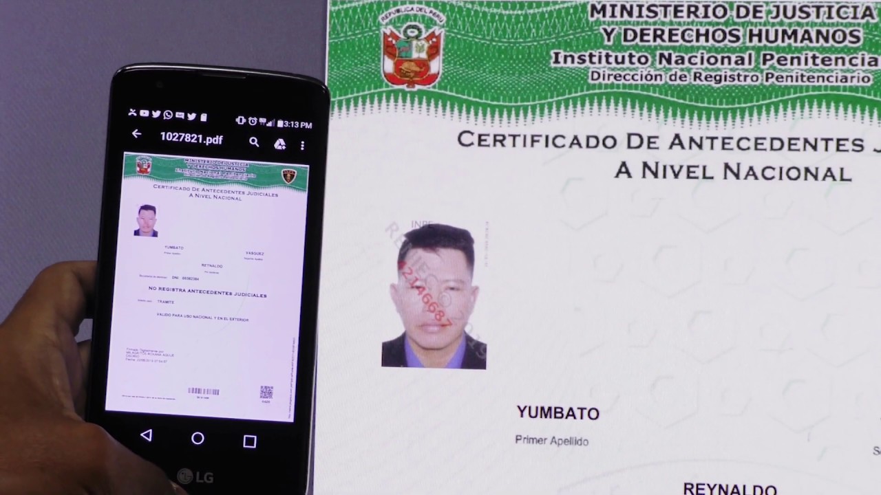 Cómo saber si una persona tiene antecedentes penales Trámite online