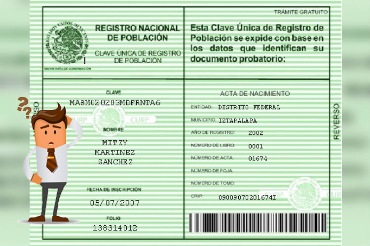 aprende a recuperar cuts con curp registro de población