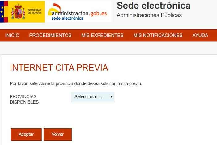 solicitar cita previa para renovar tarjeta de residencia de larga duración