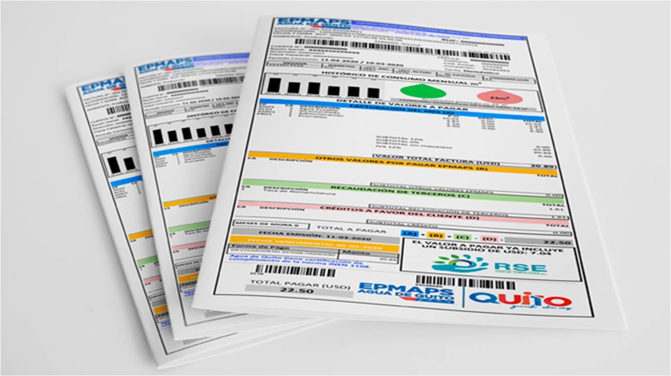 consulta de pago de planilla del agua quito