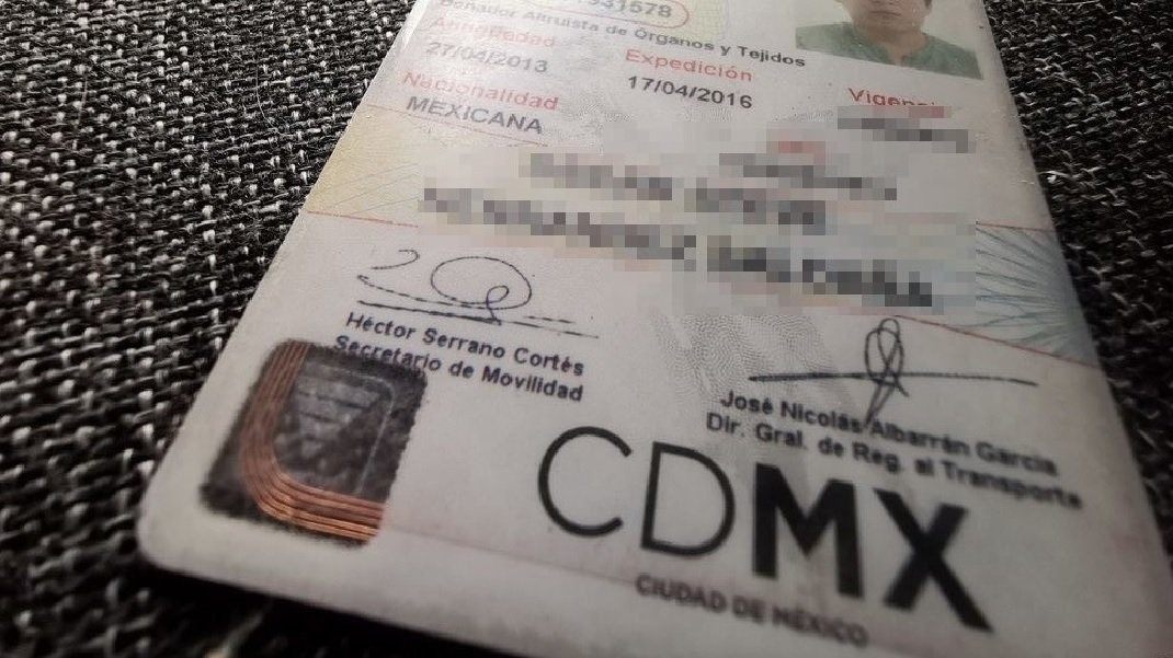 verificar autenticidad de licencia de conducir CDMX